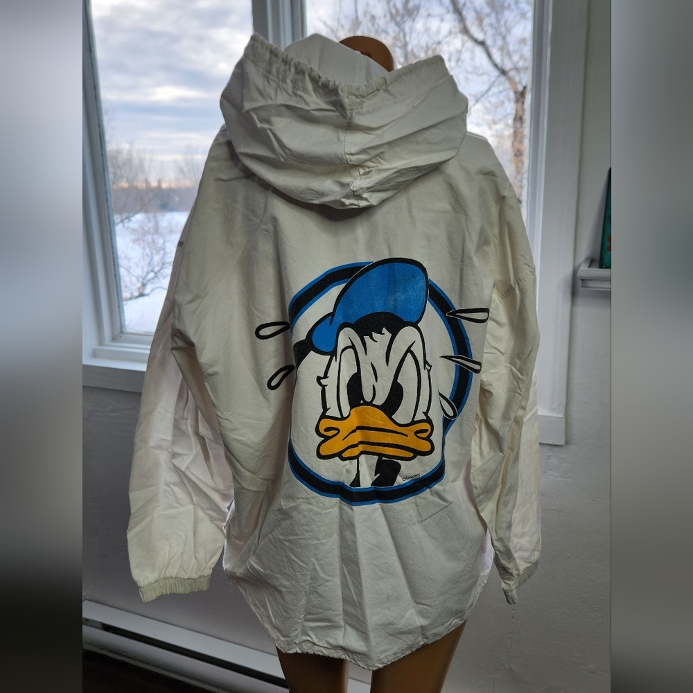 Vintage Donald Duck Lightweight Disney Pullover - Picture 11 of 11